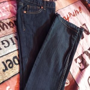 Girl's Cherokee Dark Blue Denim Boot Cut Jeans 10